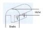 Bundstab Bunddraht WAGNER Höhe: 1,4mm / Breite: 2,3mm / Länge: 7cm