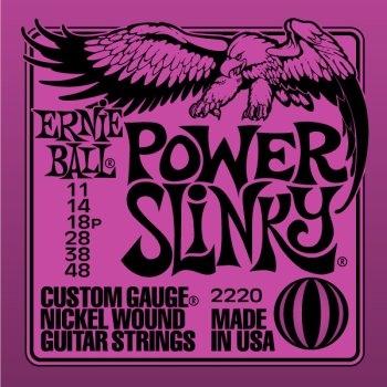 ERNIE BALL Power Slinky 011-048 E-Gitarren-Saiten