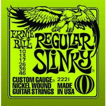 ERNIE BALL Regular Slinky 010-046 E-Gitarren-Saiten