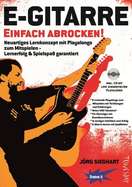 E-GITARRE Einfach Abrocken mit CD in A4